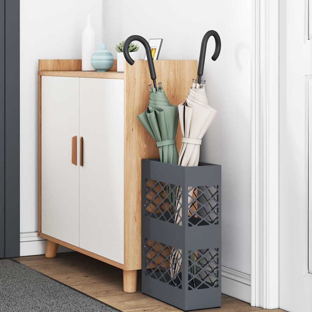 Suporte de Guarda-Sol Antracite 28 x 12 x 41 cm Metal