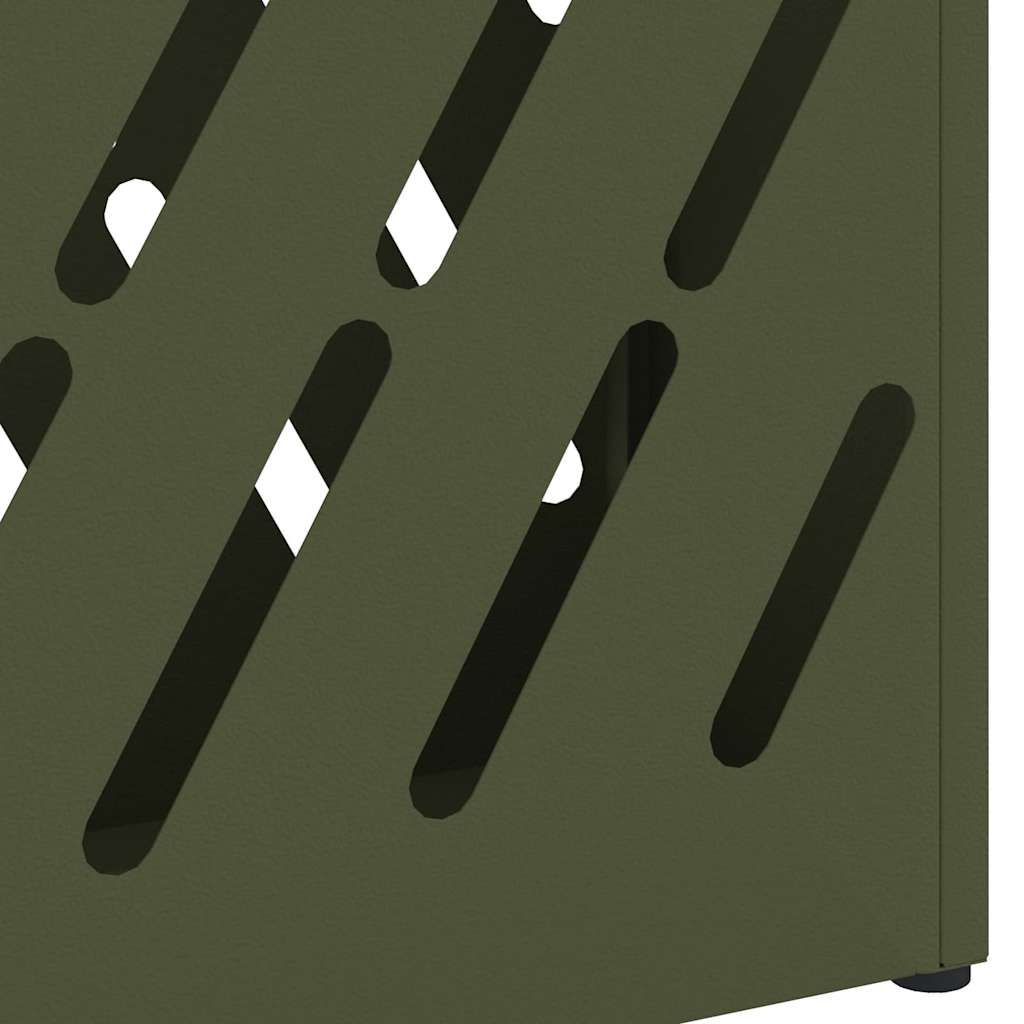 Suporte de Guarda-Sol Verde-oliva 28 x 12 x 41 cm Metal