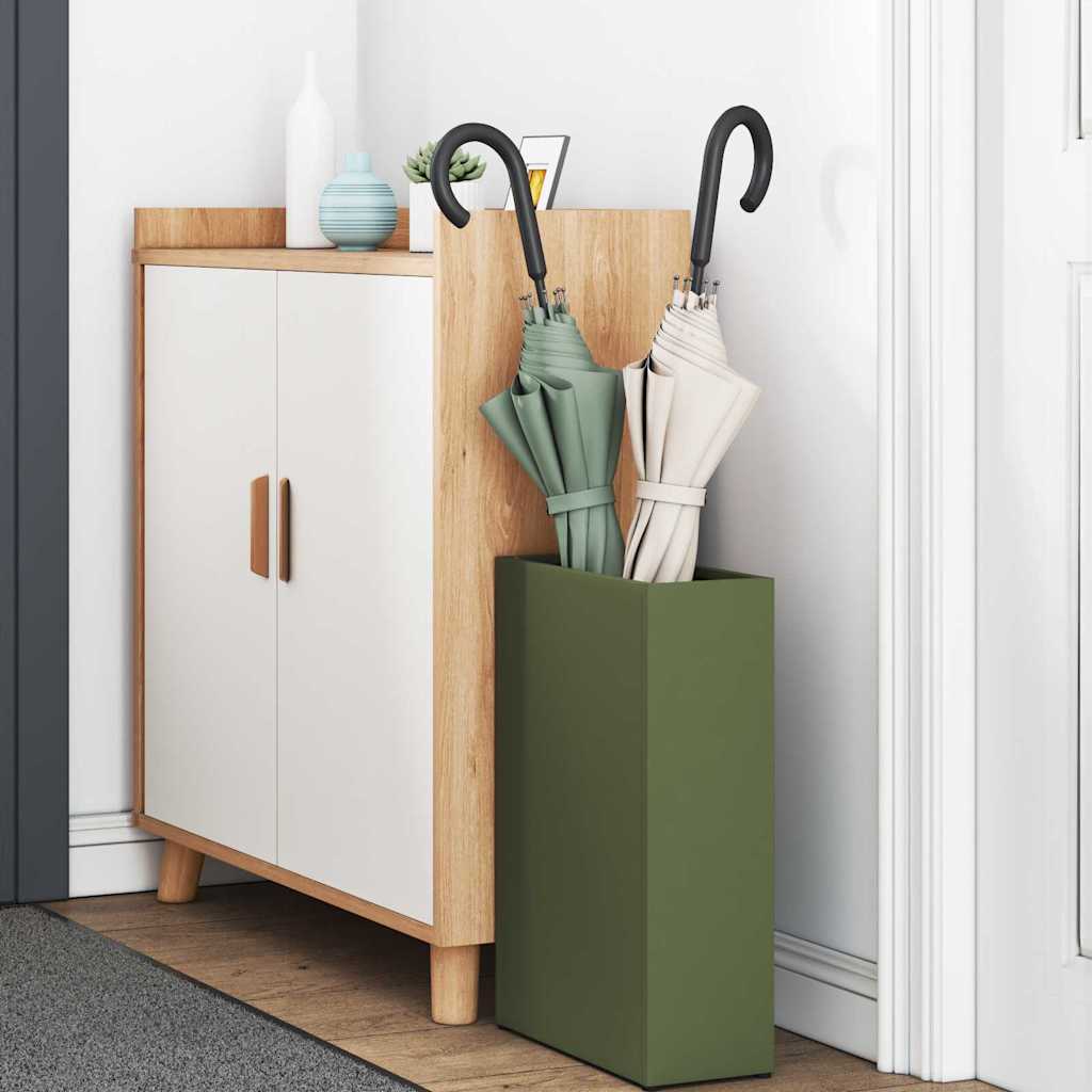 Suporte de Guarda-Sol Verde-oliva 28 x 12 x 41 cm Metal