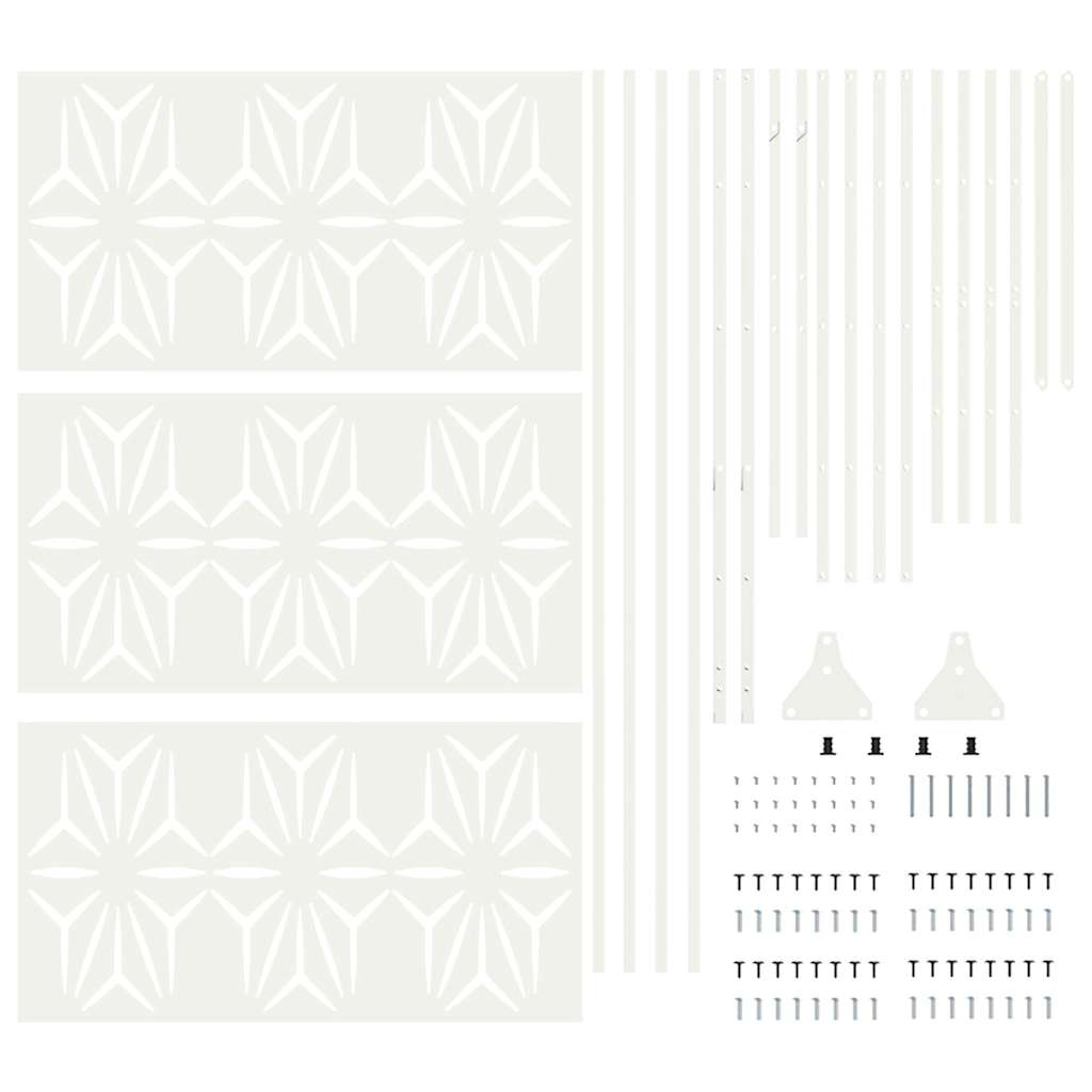 Protetor de Privacidade Branco Aço