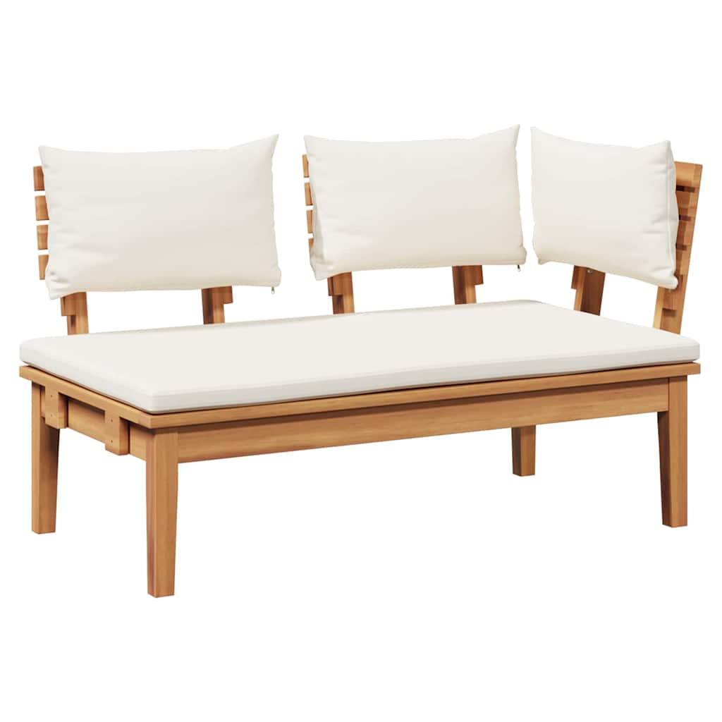 Banco de jardim 2 pcs Castanho Madeira de teca maciça