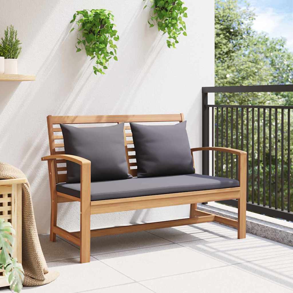 Conjunto de Sofá de Jardim Natural Madeira de teca maciça