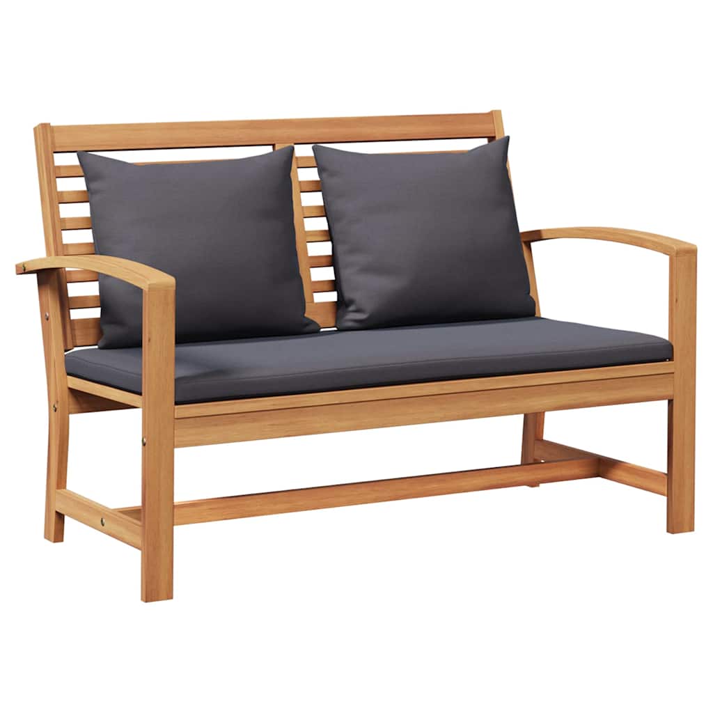 Conjunto de Sofá de Jardim Natural Madeira de teca maciça