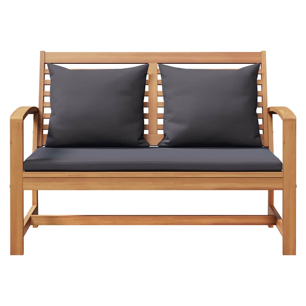 Conjunto de Sofá de Jardim Natural Madeira de teca maciça
