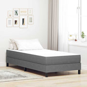 Colchão de Cama com colchão Cinzento-claro 80 x 200 cm tecido