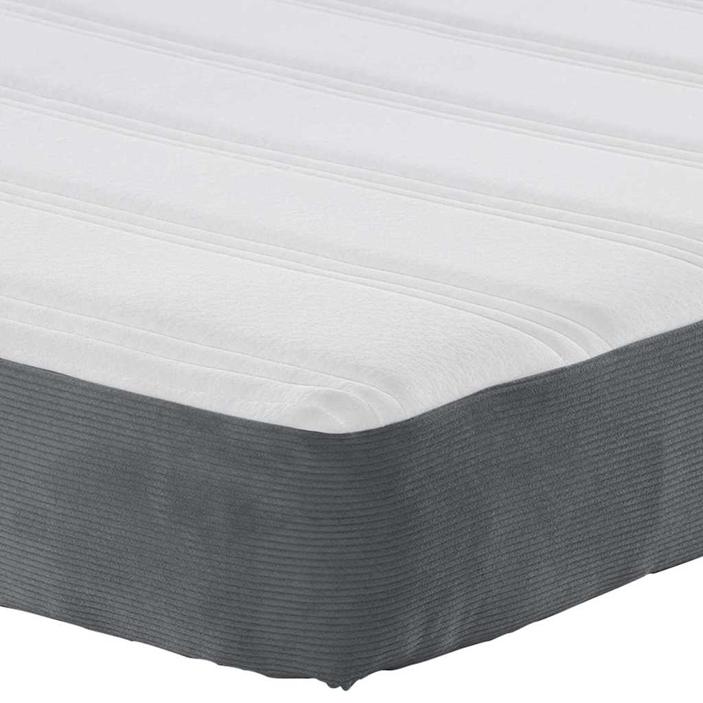 Colchão de Cama com colchão Cinzeto 80 x 200 cm tecido