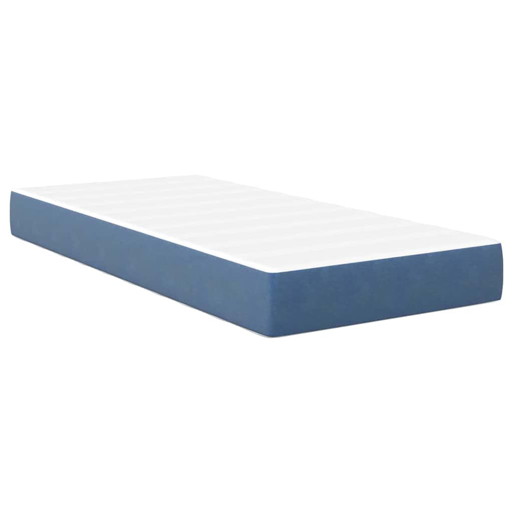 Colchão de Cama com colchão Azul 80 x 200 cm tecido