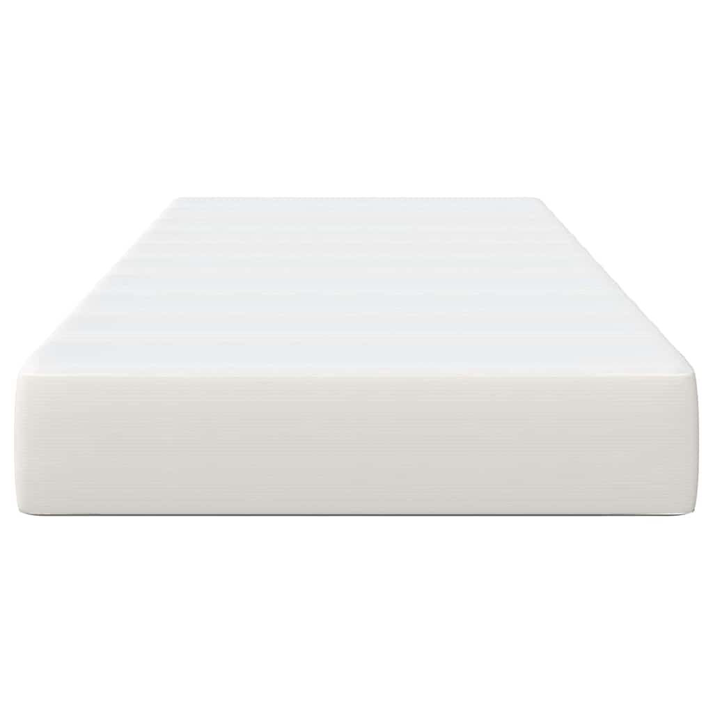 Colchão de Cama com colchão Creme 90 x 200 cm tecido