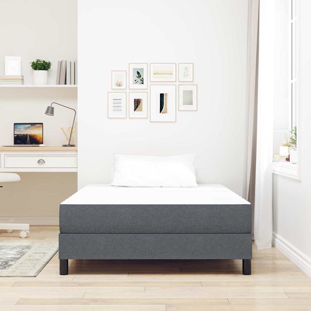 Colchão de Cama com colchão Cinzeto 120 x 200 cm tecido