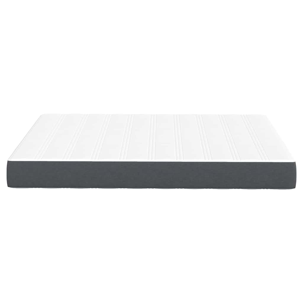 Colchão de Cama com colchão Cinzeto 140 x 190 cm tecido