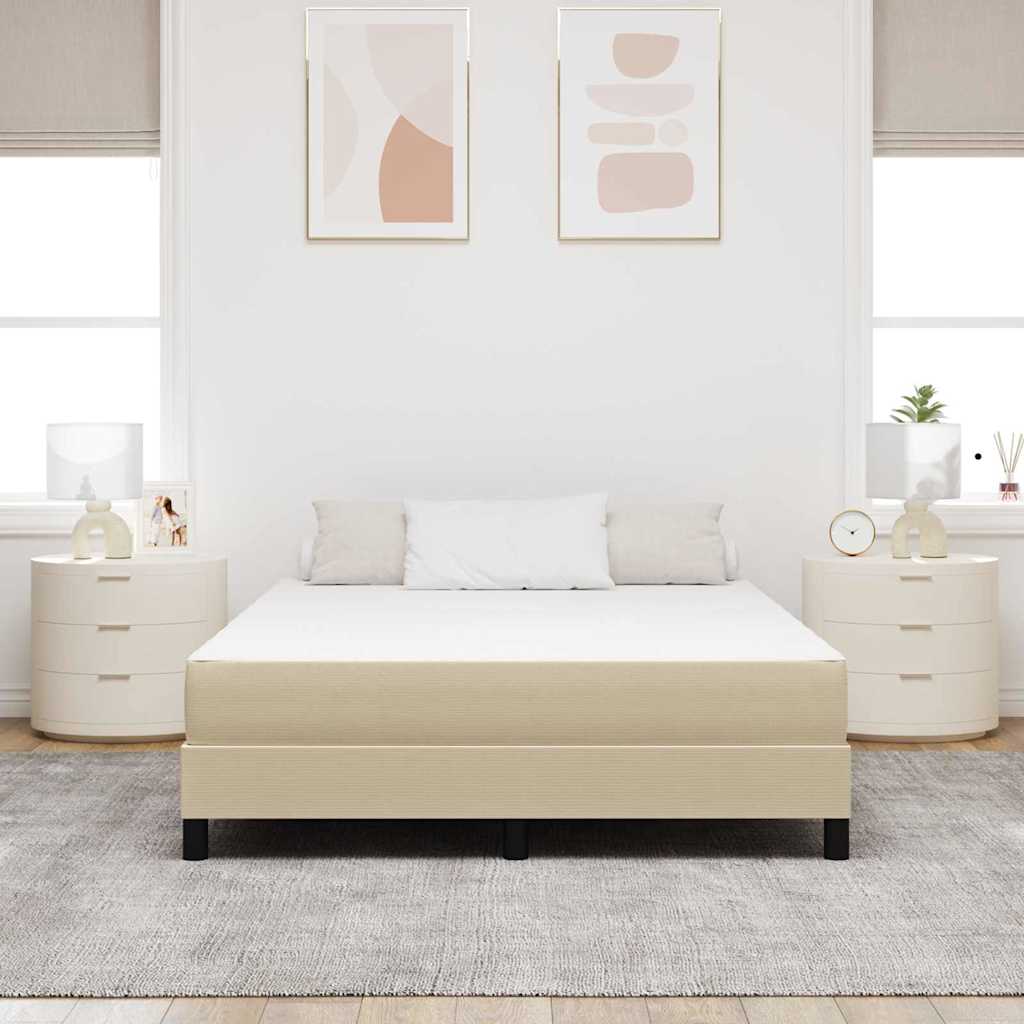 Colchão de Cama com colchão Verde 140 x 190 cm tecido
