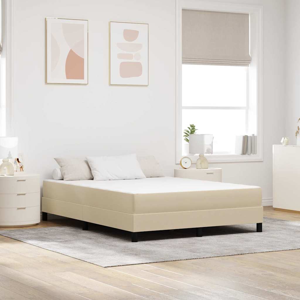 Colchão de Cama com colchão Verde 160 x 200 cm tecido