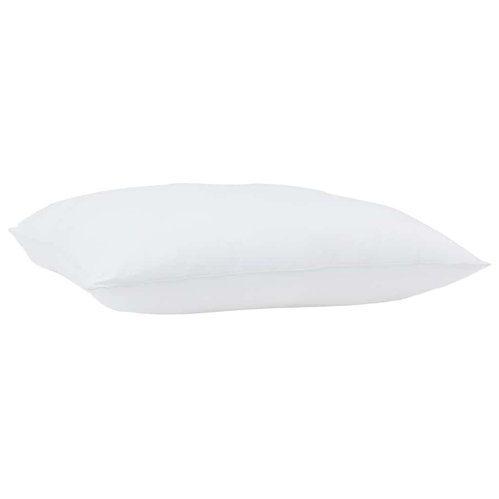Almofada Branco Algodão e Poliéster