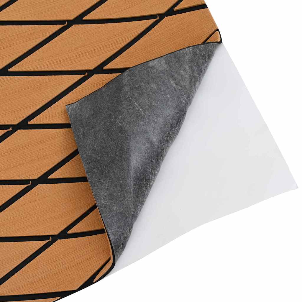 Piso de Barco Castanho e preto 190 x 70 cm Espuma EVA