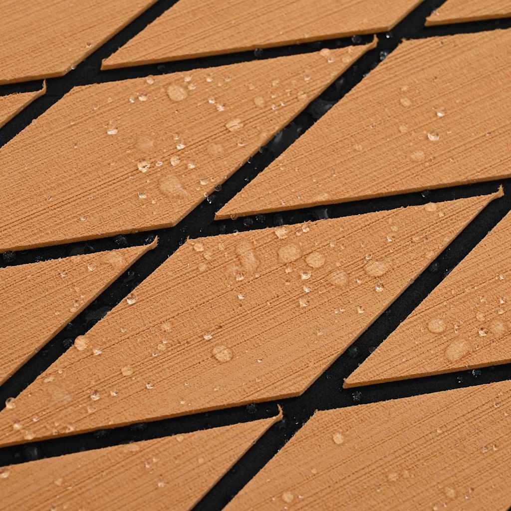 Piso de Barco Castanho e preto 190 x 70 cm Espuma EVA