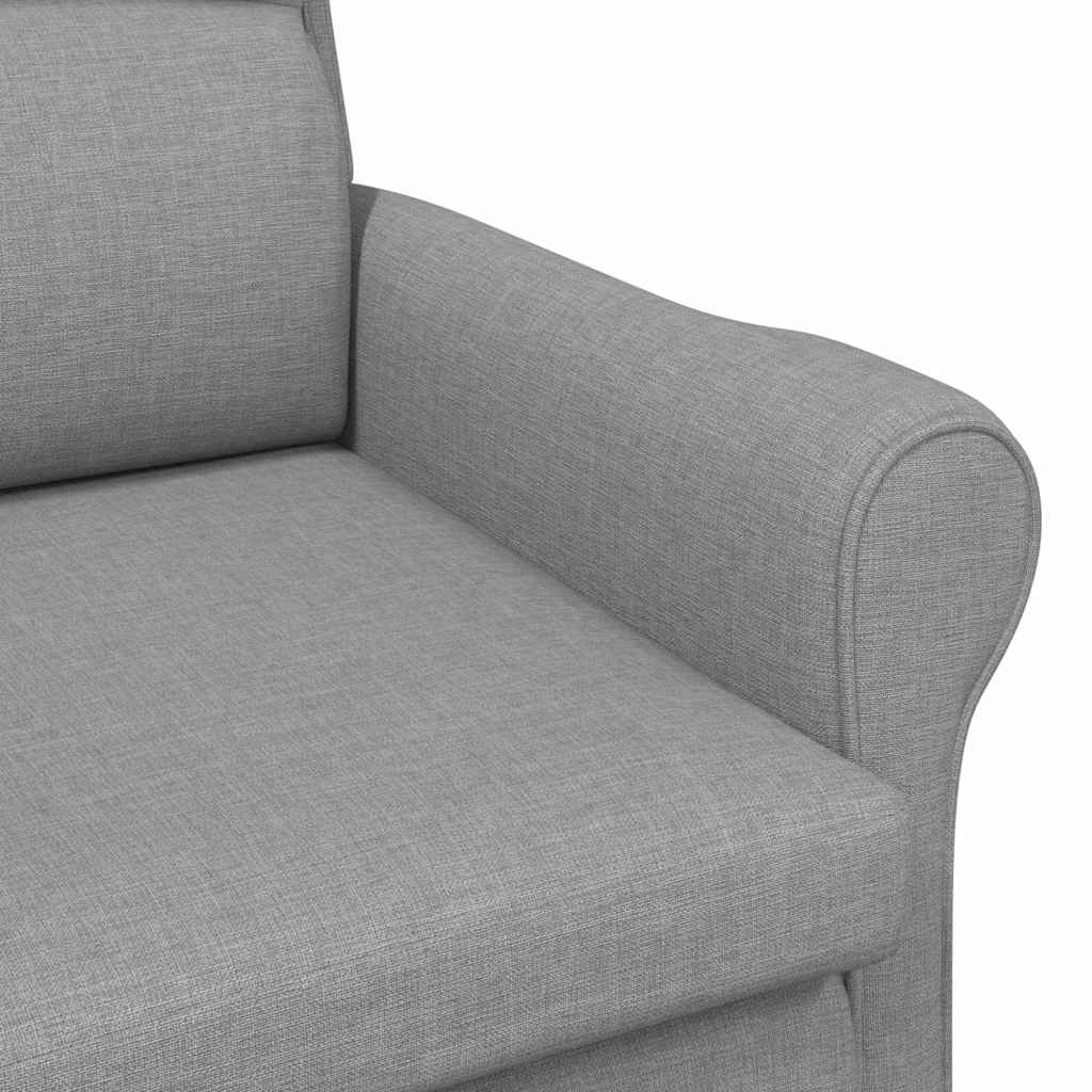 poltrona Cinzento-claro 76 x 94 x 102 cm tecido