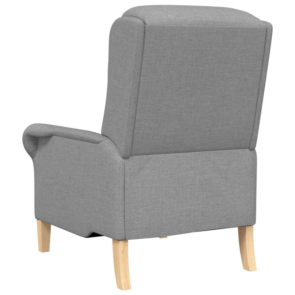 poltrona Cinzento-claro 76 x 94 x 102 cm tecido