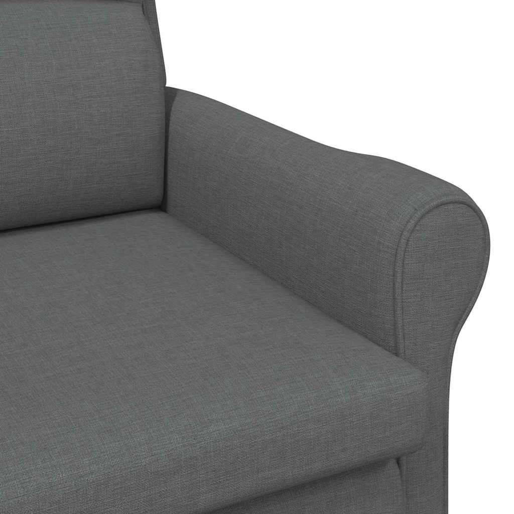 poltrona Cinzento escuro 76 x 94 x 102 cm tecido