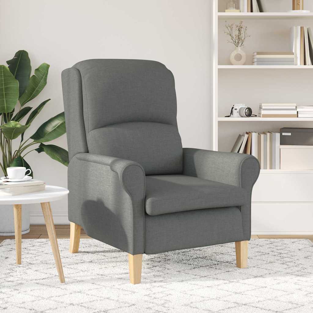 poltrona Cinzento escuro 76 x 94 x 102 cm tecido