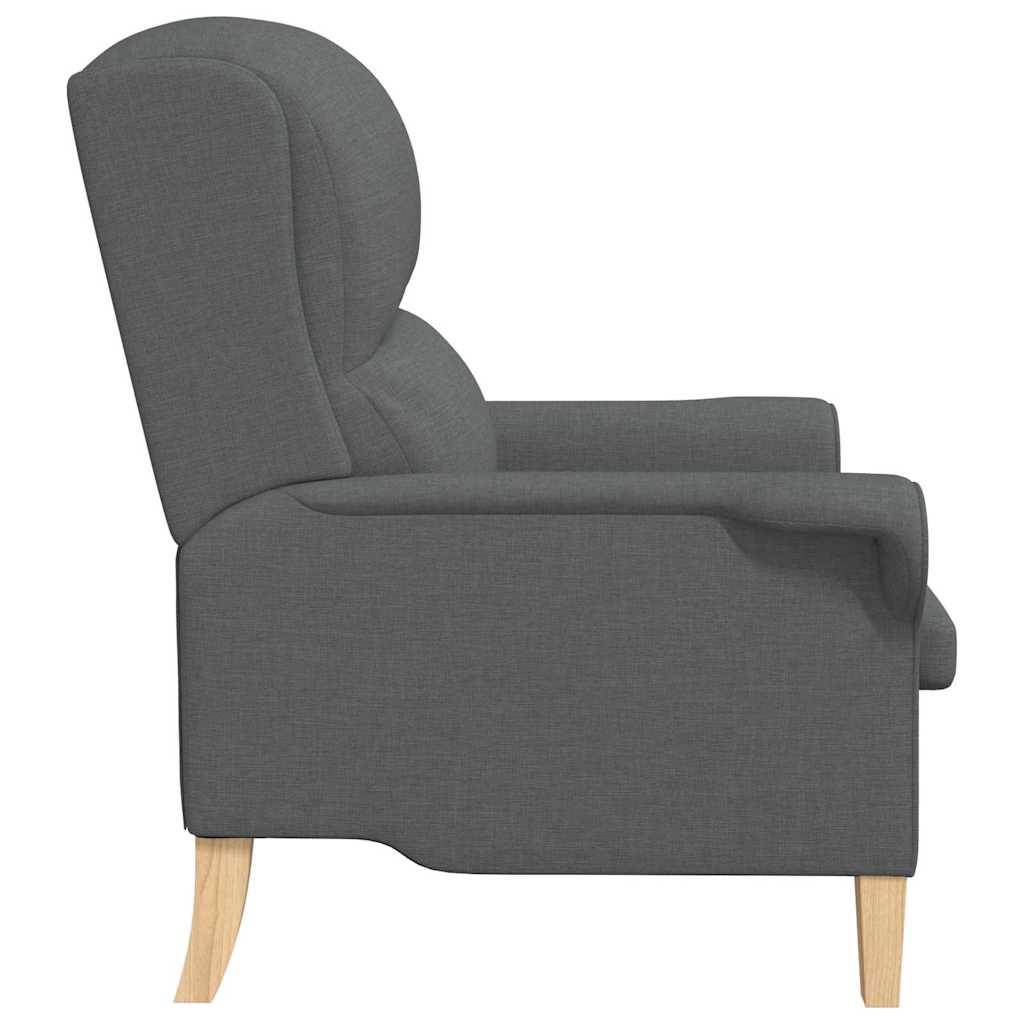 poltrona Cinzento escuro 76 x 94 x 102 cm tecido