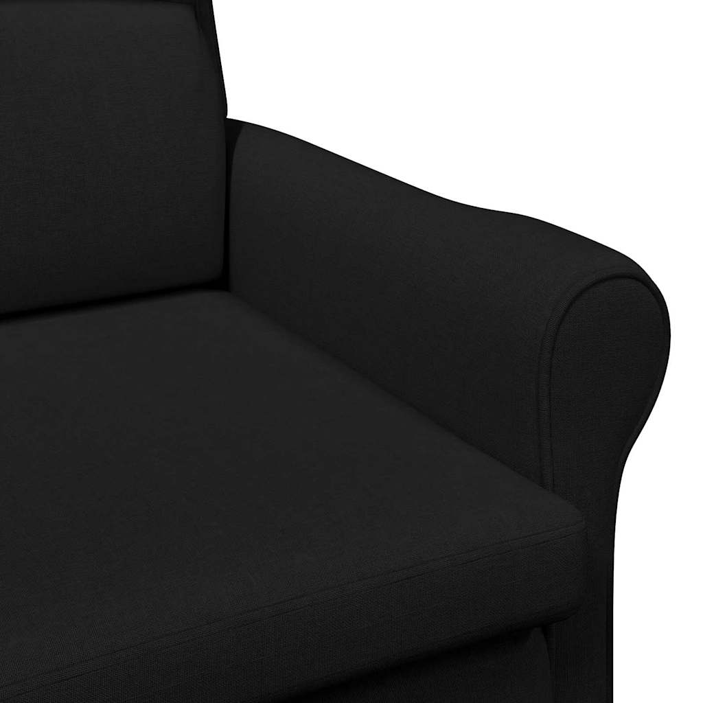 poltrona Preto 76 x 94 x 102 cm tecido