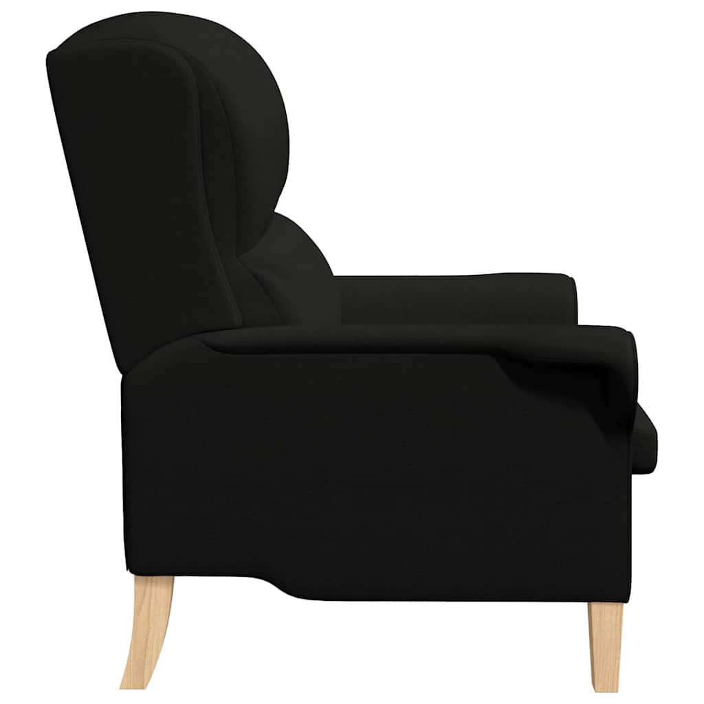poltrona Preto 76 x 94 x 102 cm tecido
