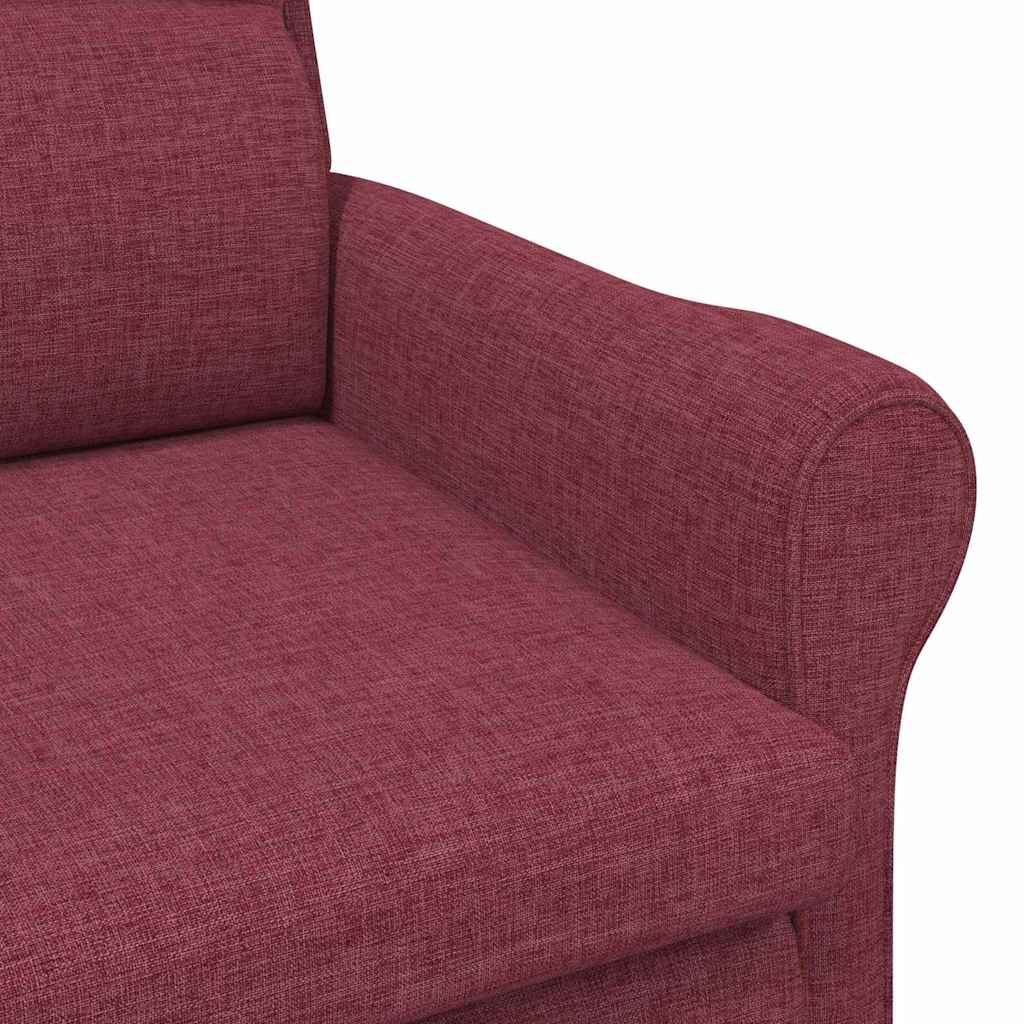 poltrona vermelho tinto 76 x 94 x 102 cm tecido