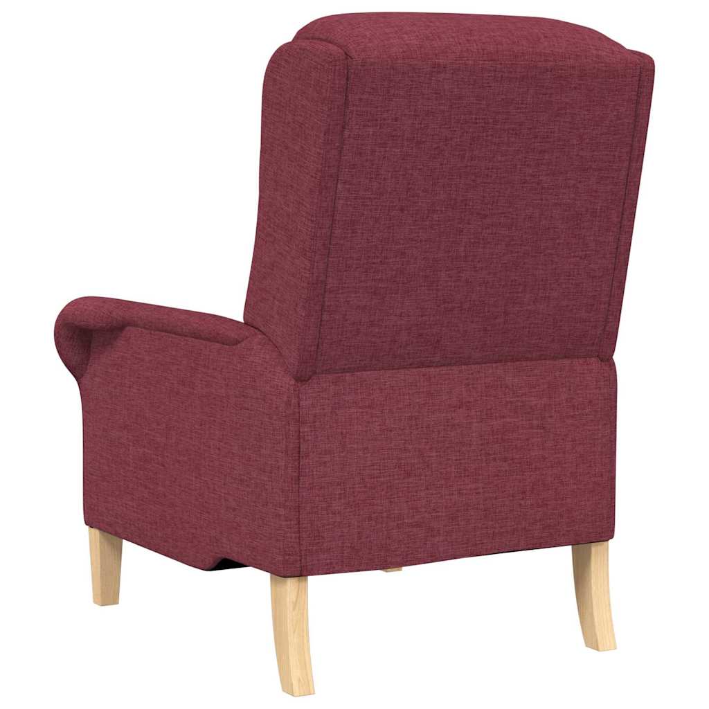 poltrona vermelho tinto 76 x 94 x 102 cm tecido