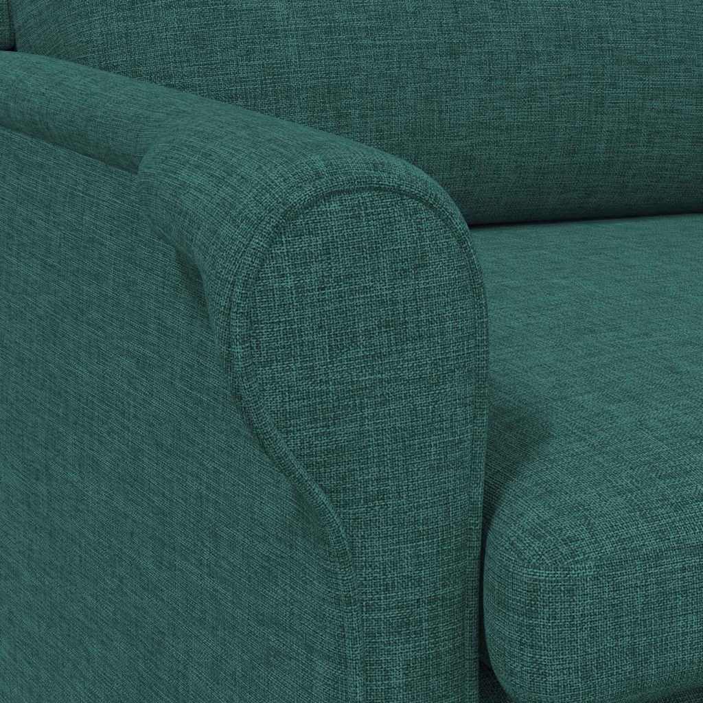 poltrona Verde-escuro 76 x 94 x 102 cm tecido
