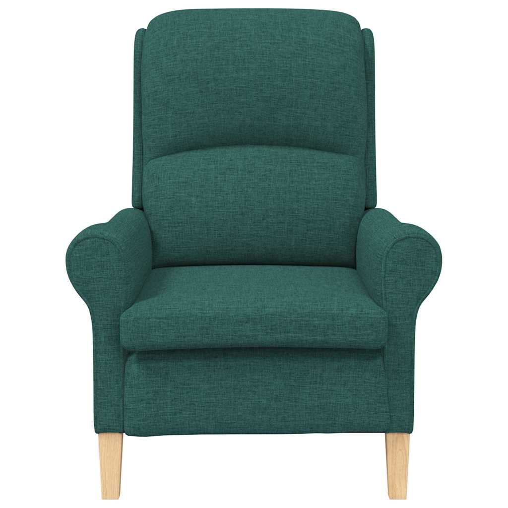 poltrona Verde-escuro 76 x 94 x 102 cm tecido