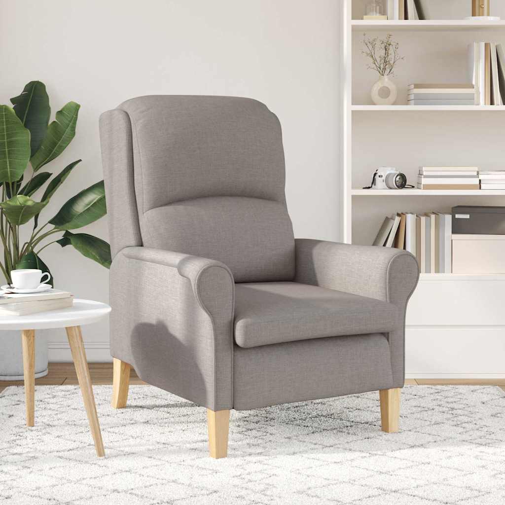 poltrona Cinzento-acastanhado 76 x 94 x 102 cm tecido