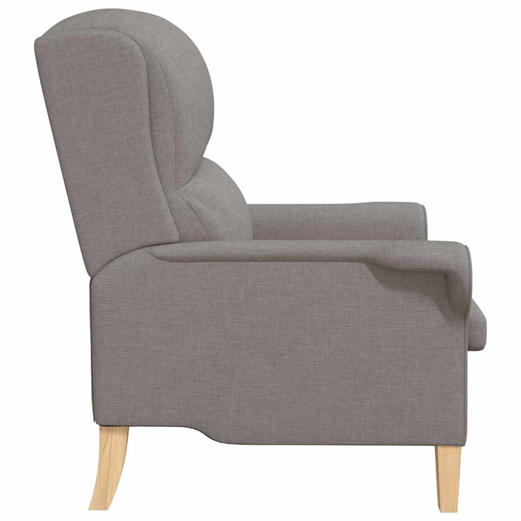 poltrona Cinzento-acastanhado 76 x 94 x 102 cm tecido