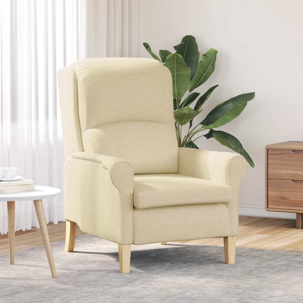 poltrona Creme 76 x 94 x 102 cm tecido