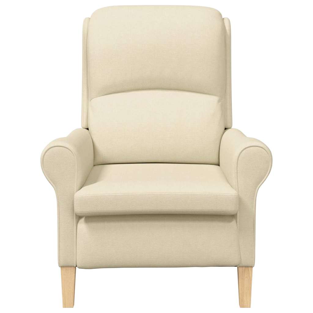 poltrona Creme 76 x 94 x 102 cm tecido