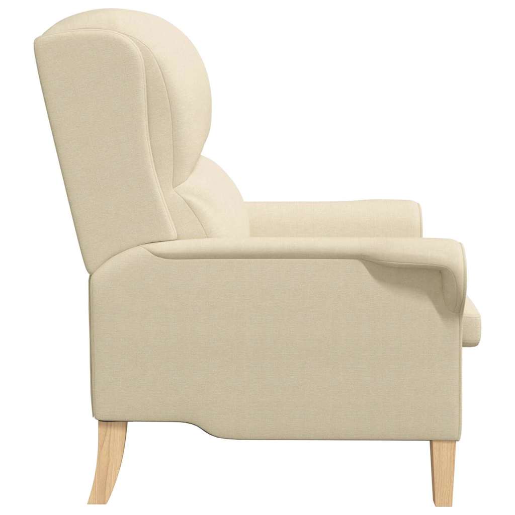poltrona Creme 76 x 94 x 102 cm tecido