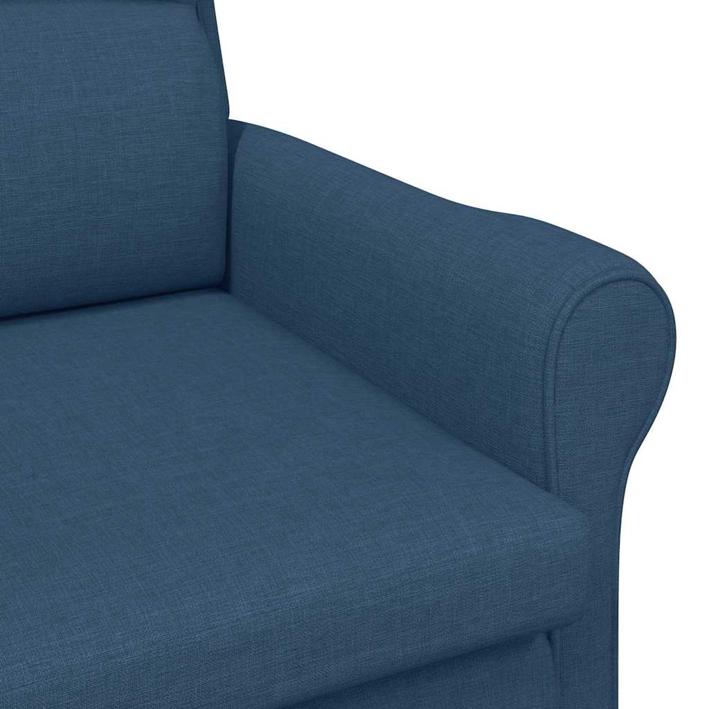 poltrona Azul 76 x 94 x 102 cm tecido