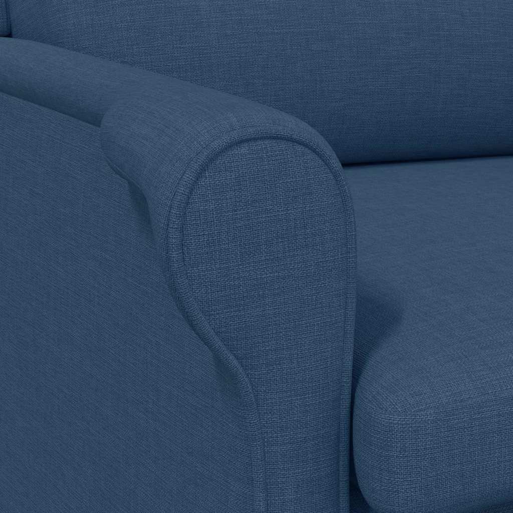 poltrona Azul 76 x 94 x 102 cm tecido