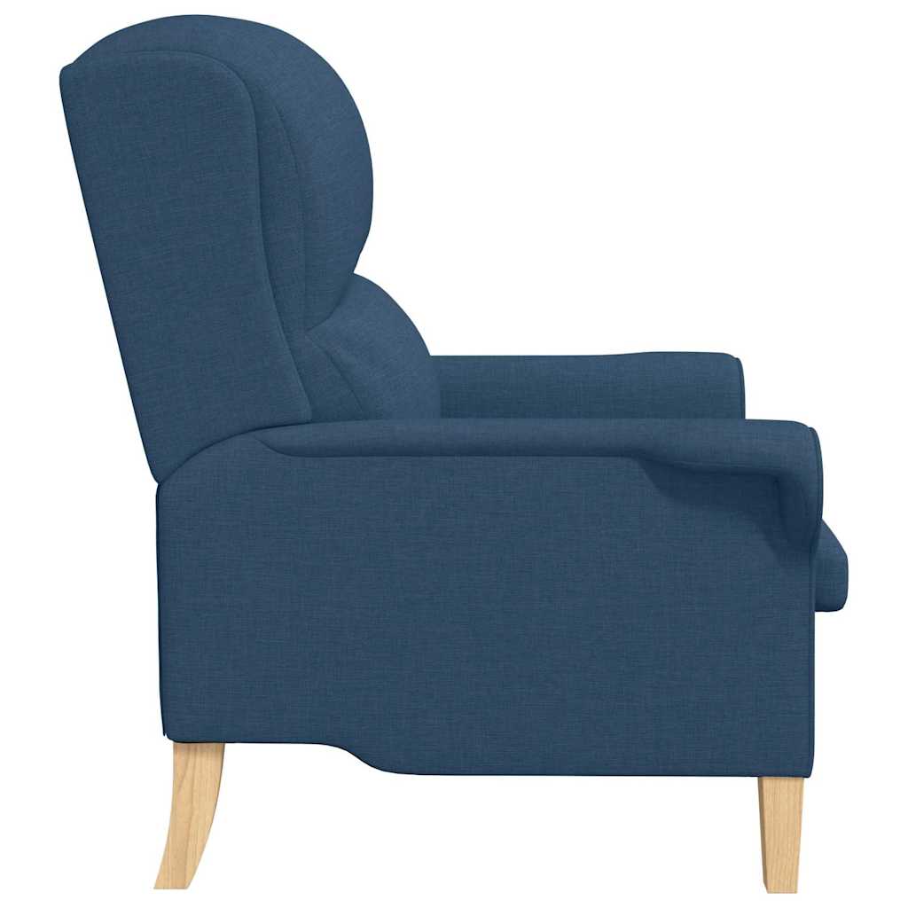 poltrona Azul 76 x 94 x 102 cm tecido