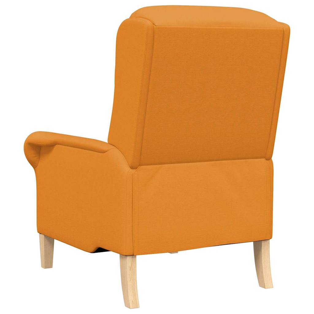 poltrona Amarelo-escuro 76 x 94 x 102 cm tecido