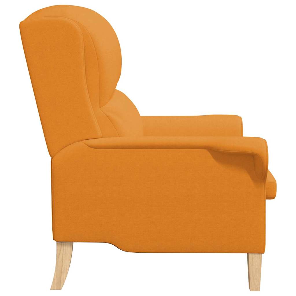 poltrona Amarelo-escuro 76 x 94 x 102 cm tecido