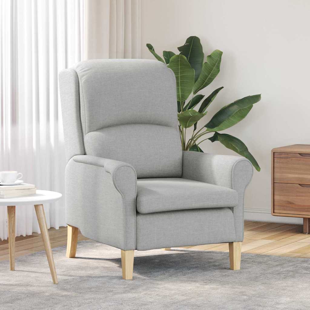 poltrona Cinza Nuvem 76 x 94 x 102 cm tecido