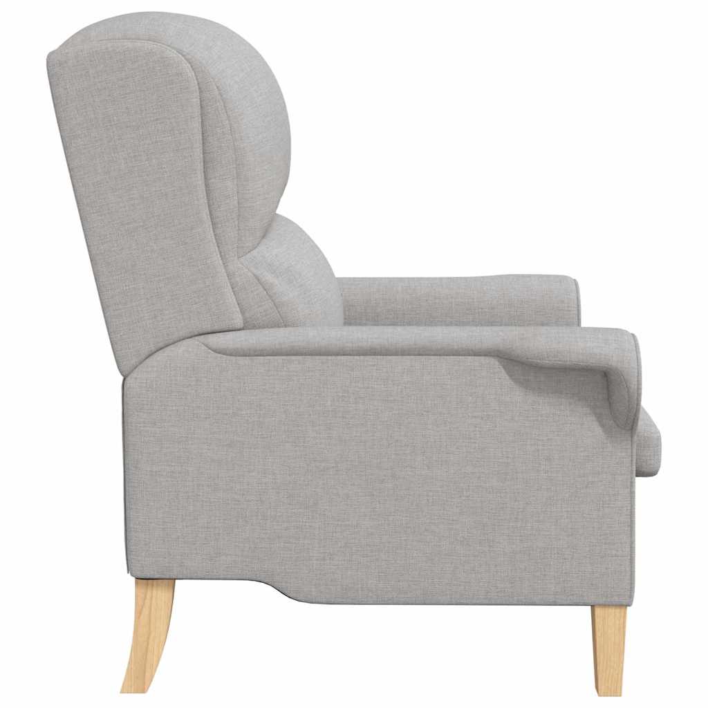 poltrona Cinza Nuvem 76 x 94 x 102 cm tecido