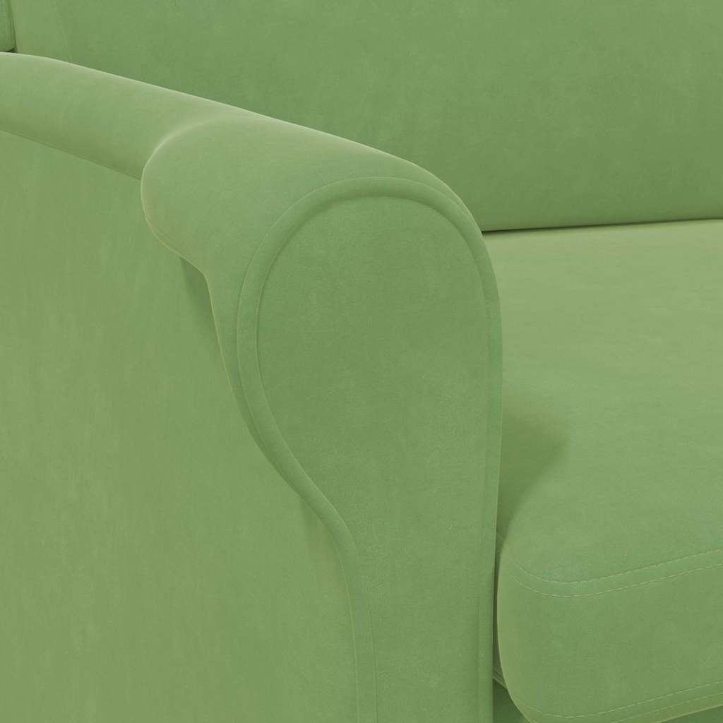 poltrona Verde claro 76 x 94 x 102 cm Veludo