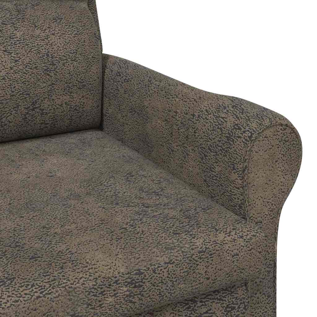 poltrona Cinzento escuro 76 x 94 x 102 cm Couro sintético
