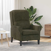 poltrona Verde exército 76 x 94 x 102 cm Couro sintético