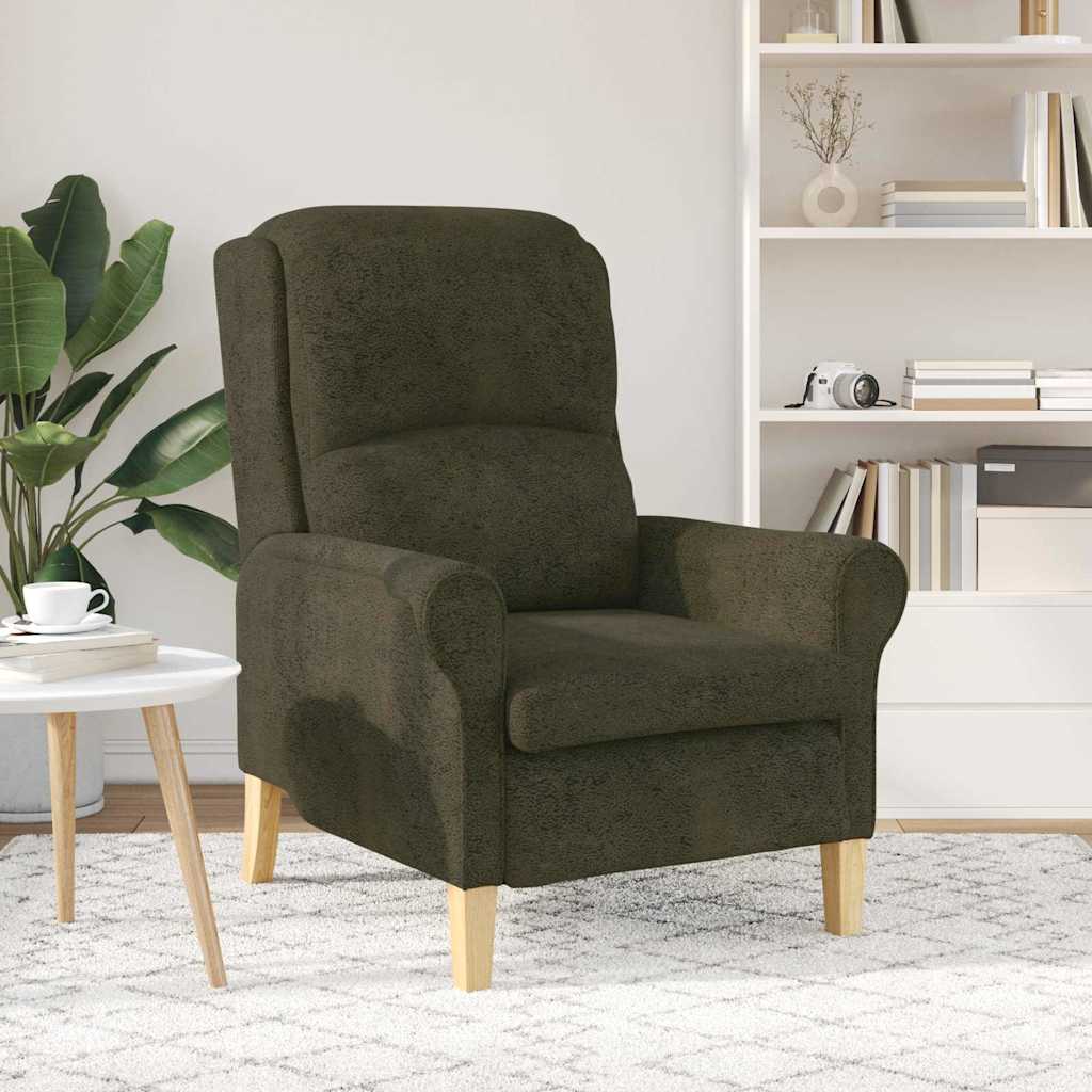 poltrona Verde exército 76 x 94 x 102 cm Couro sintético