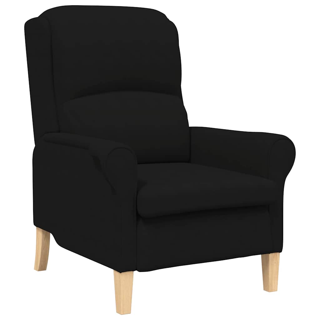 poltrona Preto 76 x 94 x 102 cm Microfibra