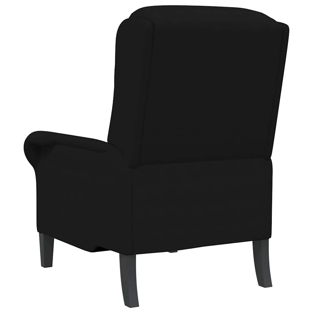 poltrona Preto 76 x 94 x 102 cm Microfibra