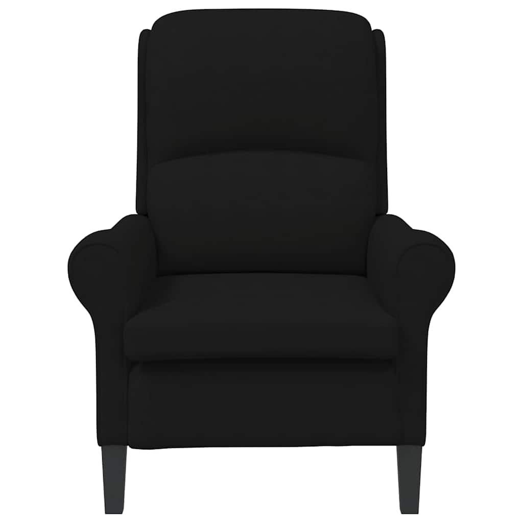 poltrona Preto 76 x 94 x 102 cm Microfibra