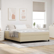 Cama Box Cinza Claro e Branco 203 x 180 x 60 cm